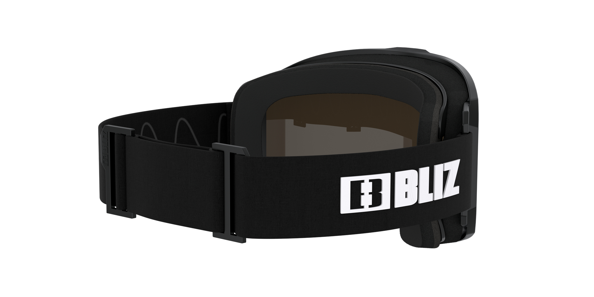 Bliz Rave Ski Goggles Schwarz Weiß Braun Rot | LFXNAGV-75