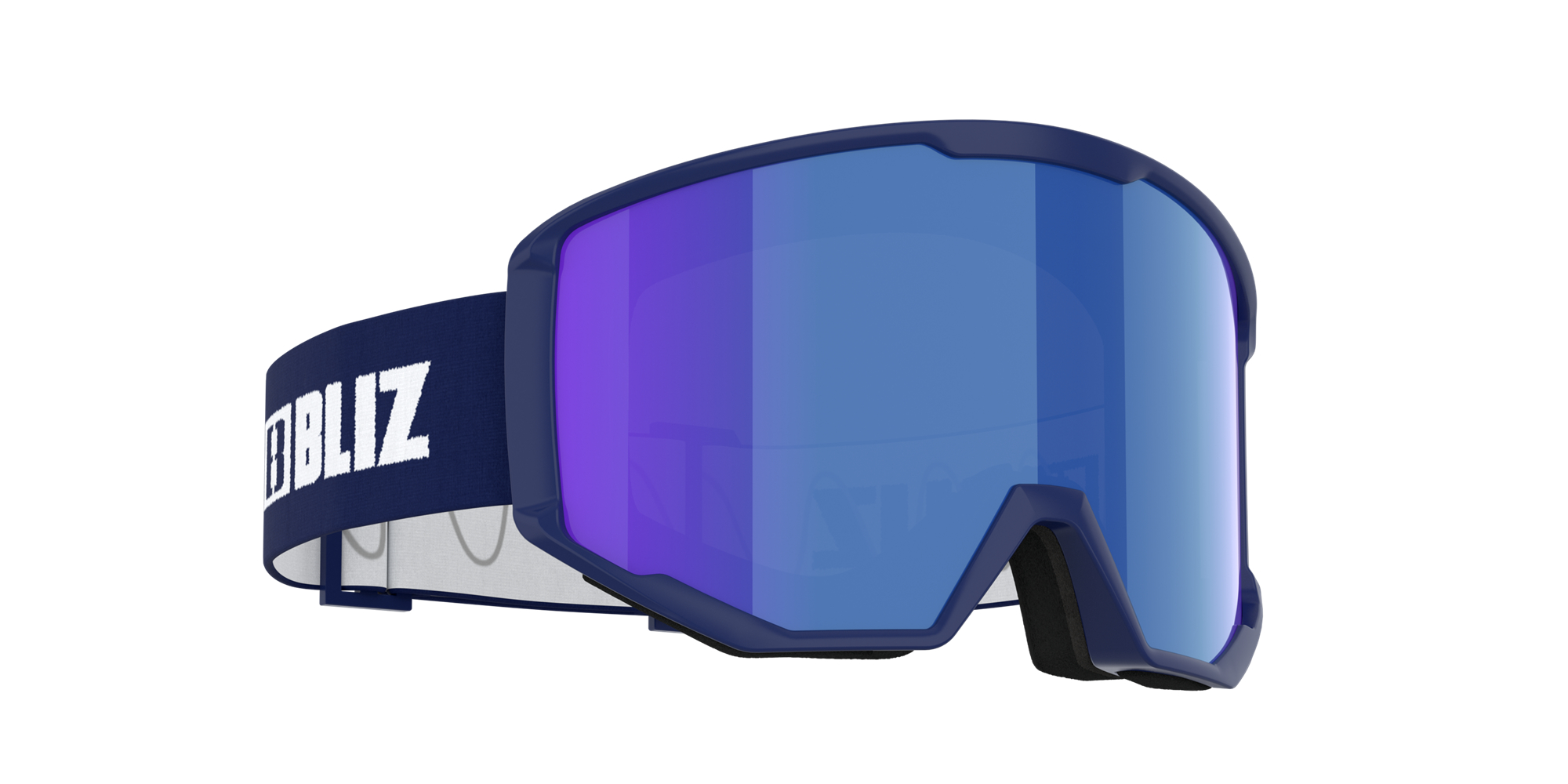 Bliz Spark Ski Goggles Dunkelblau Braun Blau | TVRGEKA-31