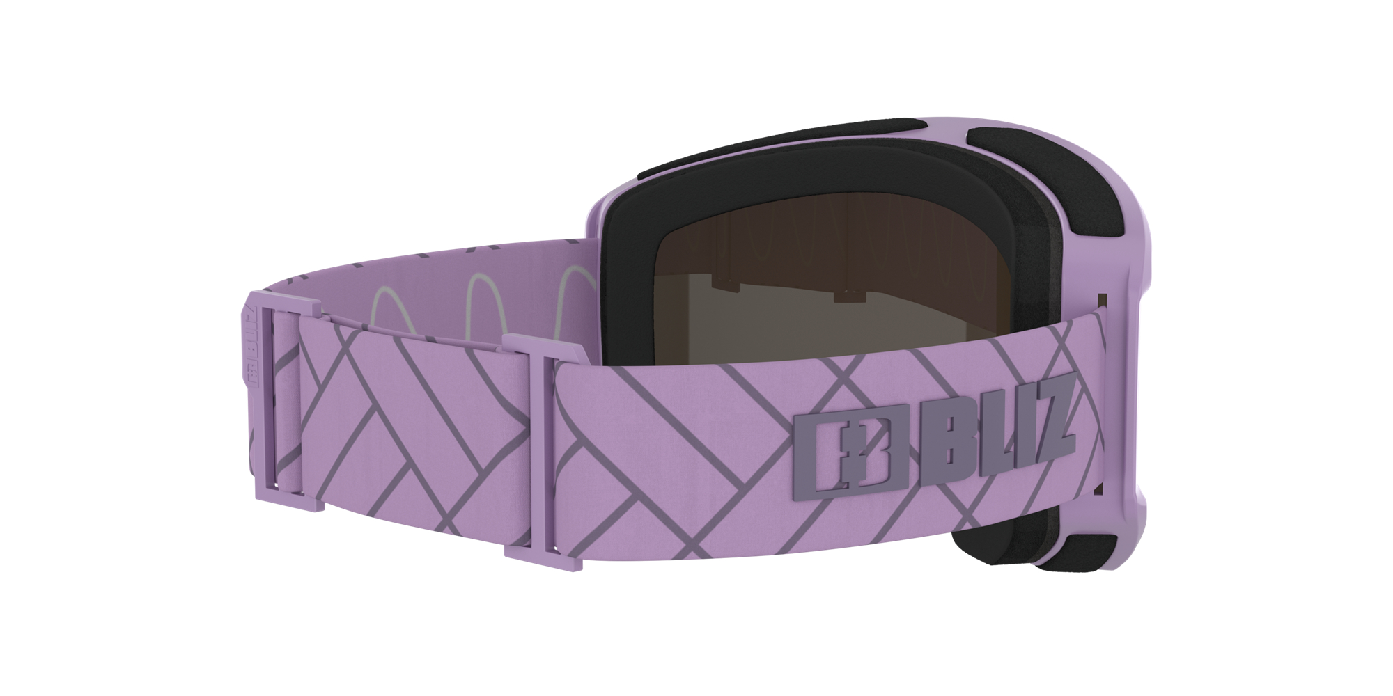 Bliz Spark Ski Goggles Lila Braun Lila | UOGNCBX-28