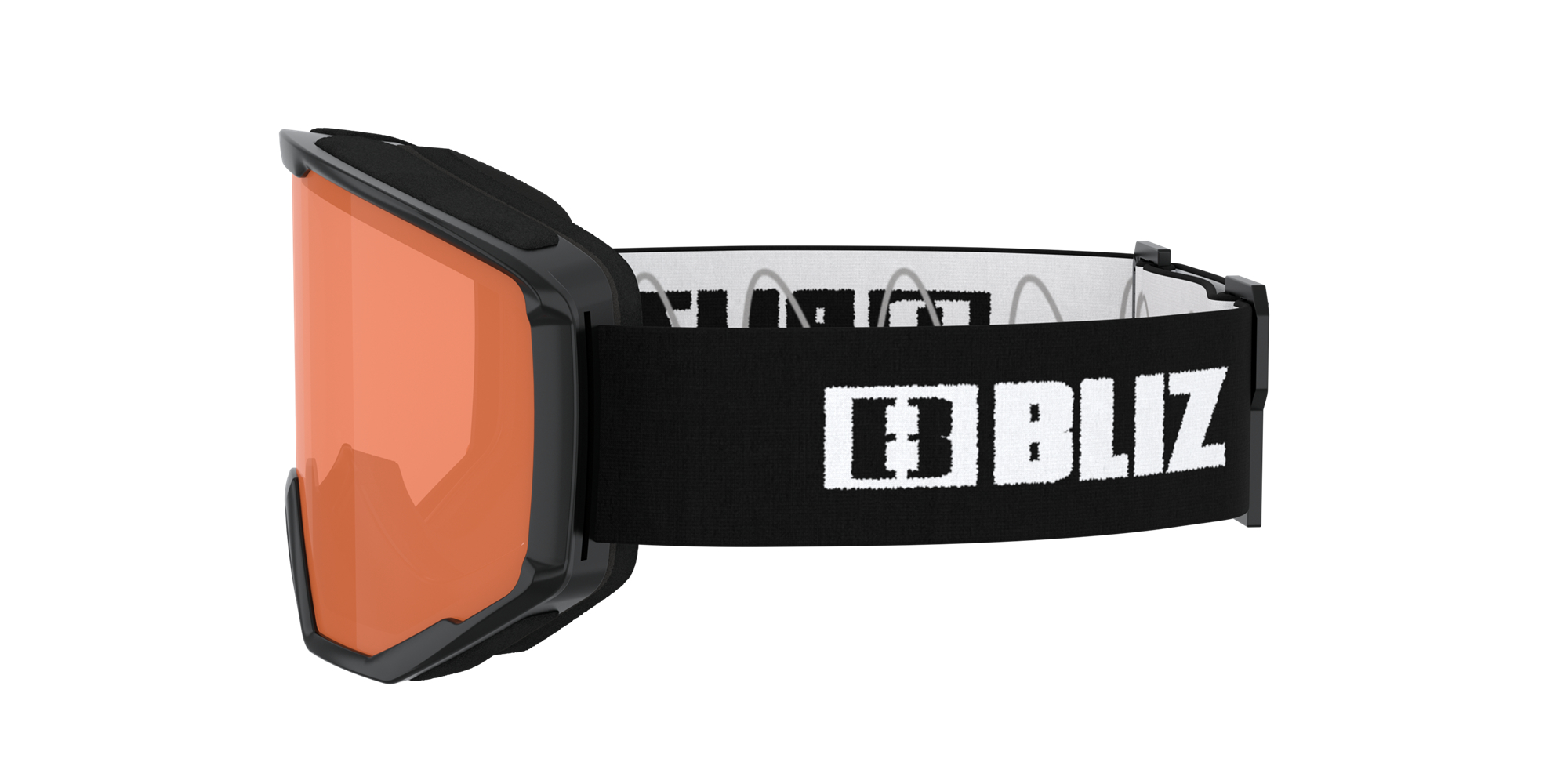 Bliz Spark Ski Goggles Schwarz Orange | TVCNHAX-79