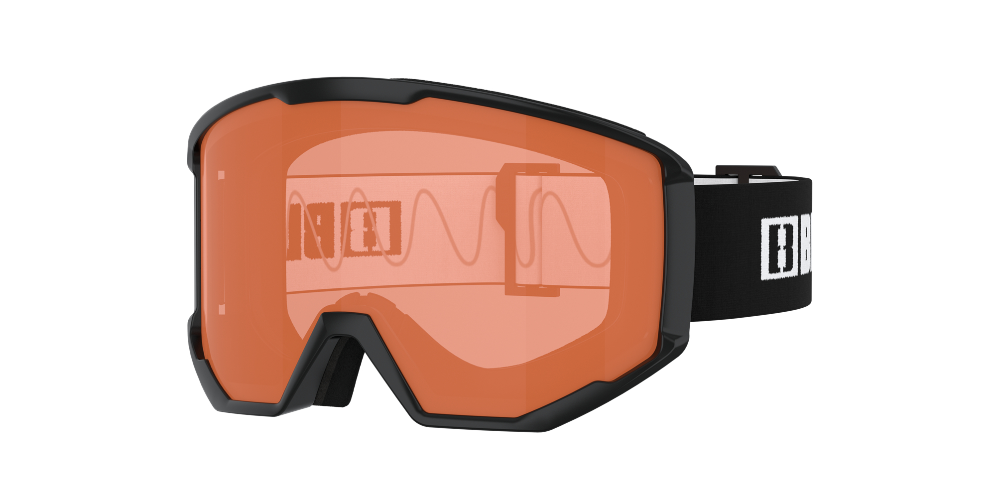 Bliz Spark Ski Goggles Schwarz Orange | TVCNHAX-79