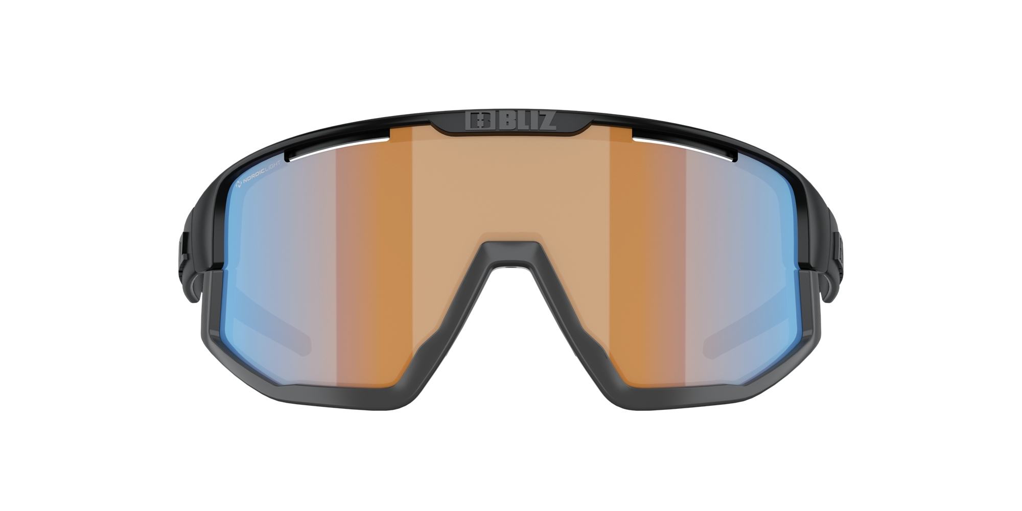 Bliz Vision Sonnenbrille Schwarz Koralle Orange Blau | BNCKTLG-06